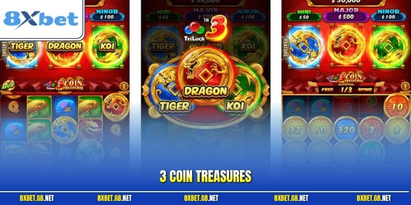 3 Coin Treasures - Khám Phá Kho Báu Và Bí Quyết Nổ Hũ Hay