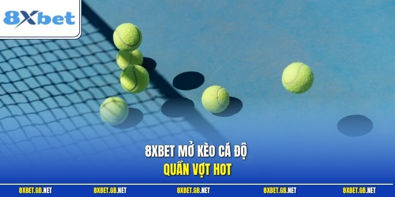 8XBET mở kèo cá độ quần vợt HOT