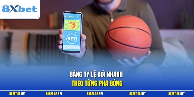Bảng tỷ lệ đổi nhanh theo từng pha bóng