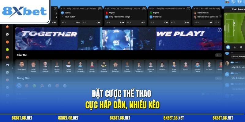 Đặt cược thể thao cực hấp dẫn, nhiều kèo